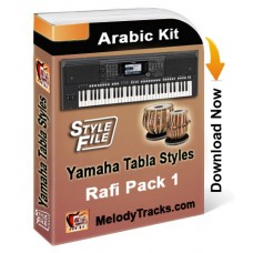 Yamaha Rafi Songs Tabla Styles Set 1 - Arabic Kit - Keyboard Beats
